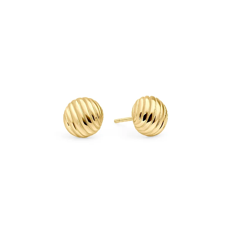 oval earrings for women-Simone Stud Earrings