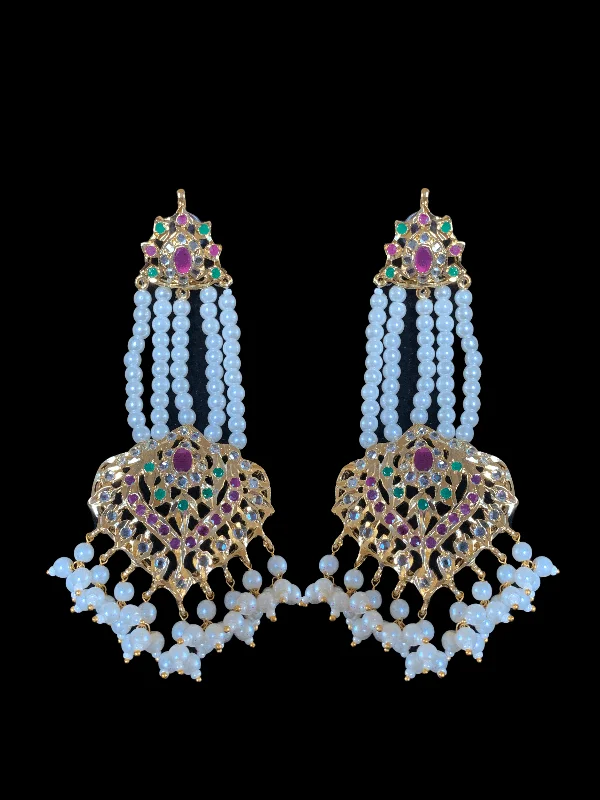 chandler earrings for women-DER87 Aymara jhoomar earrings ( READY TO SHIP  )