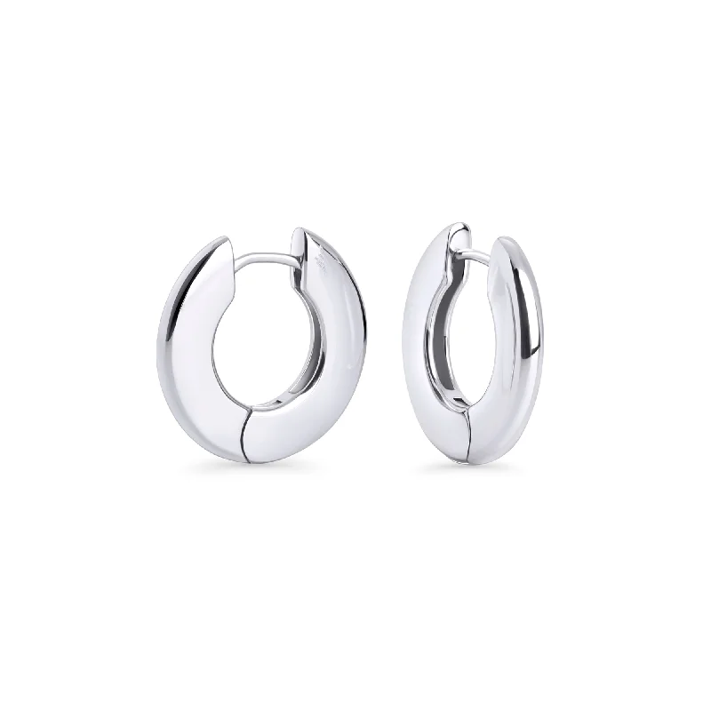 trendy earrings for women-Sophie Medium Huggie Earrings