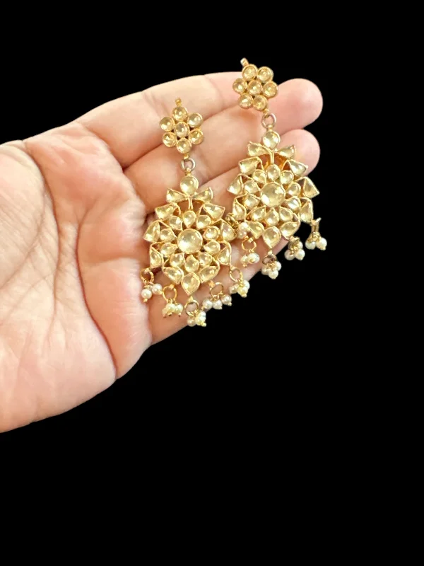 chic earrings for women-DER626 pachi kundan earrings ( READY TO SHIP )