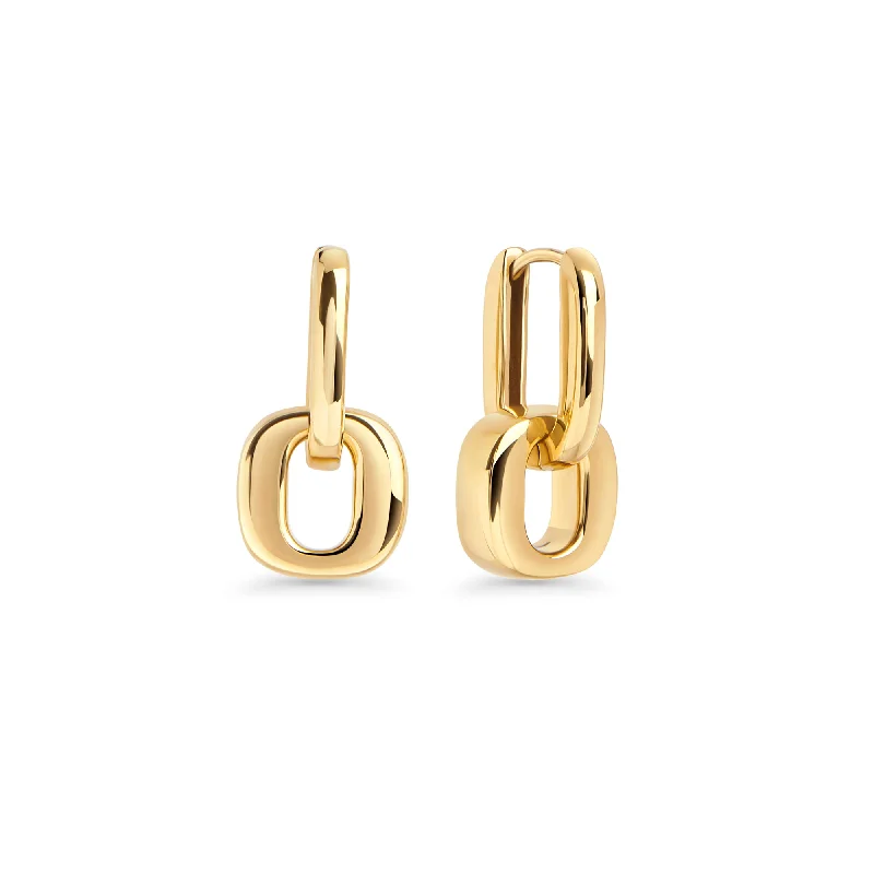 small stud earrings for women-Charlie Huggie Earrings