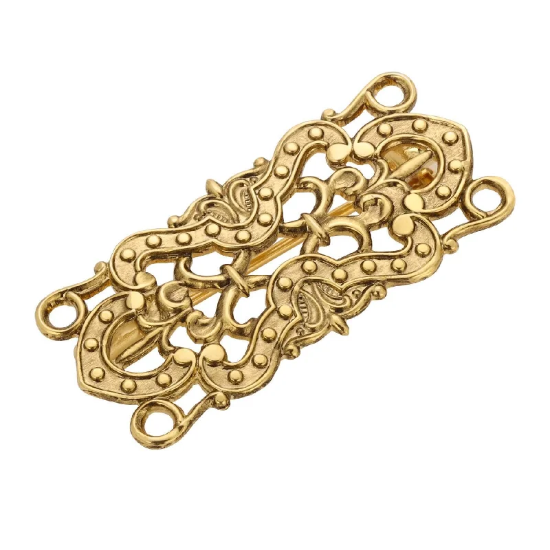 designer brooch pins for women-1928 Jewelry Deco Royale Brooch Pin