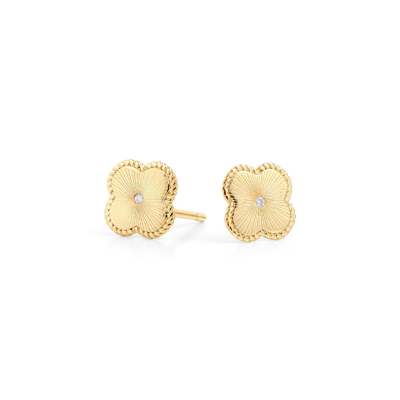 heart-shaped earrings for women-Paula Stud Earrings