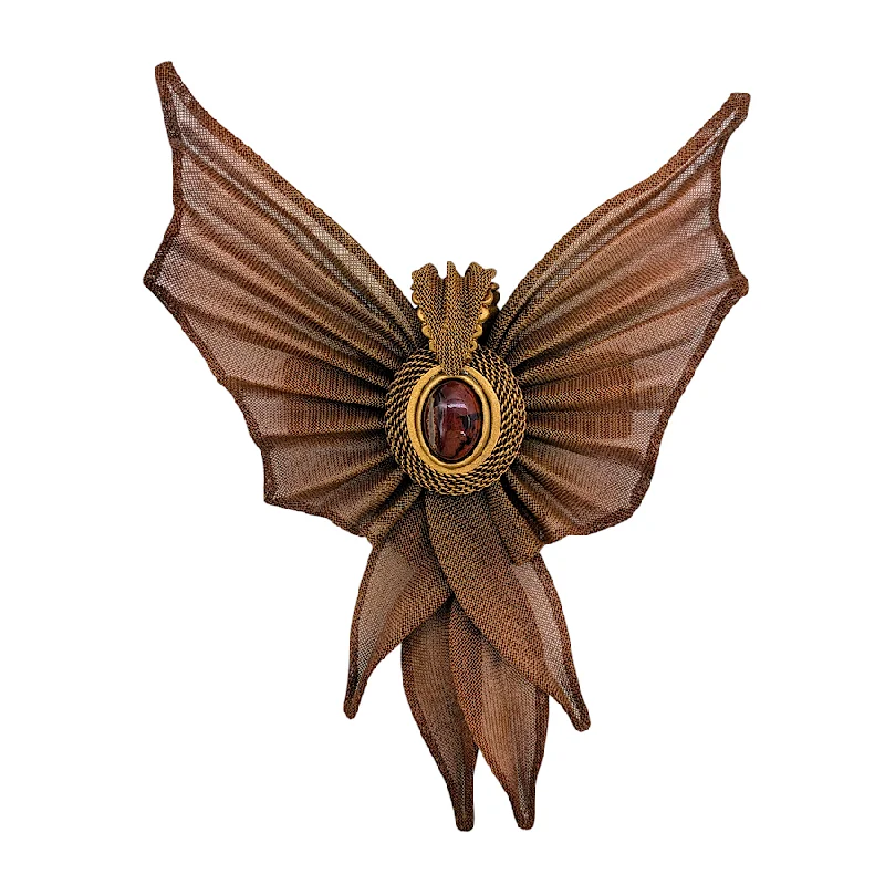 butterfly-shaped brooches for women-Phoenix Brooch