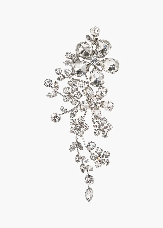 brooch pins for women-Darianna Brooch -- Crystal