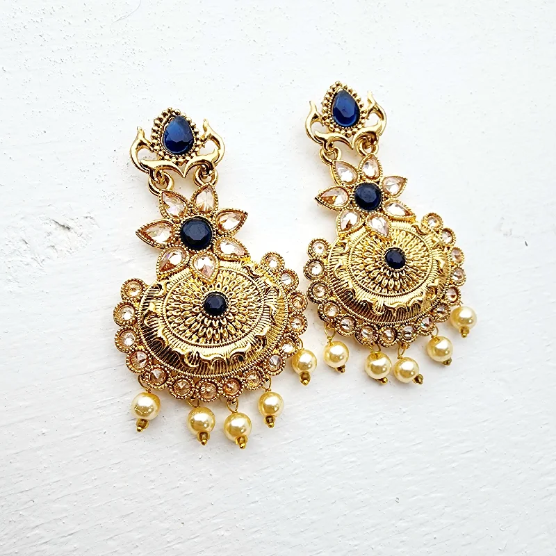 statement piece earrings for women-Krisha Earrings