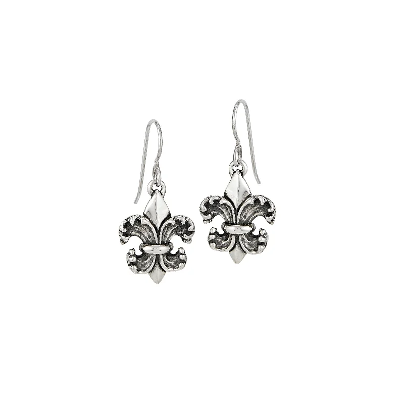 chic earrings for women-Water Lily Earrings