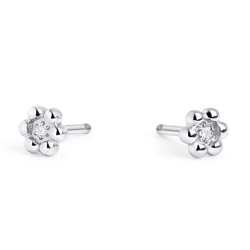 thin hoop earrings for women-Lova Stud Earrings