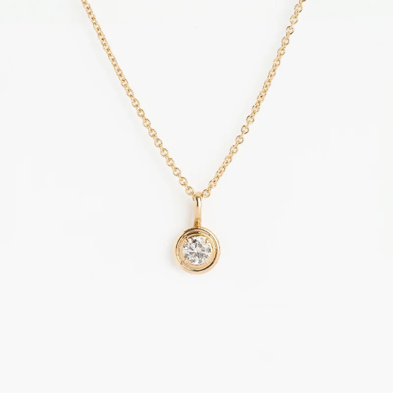 custom-designed necklaces for women-The Half Carat Diamond Pendant