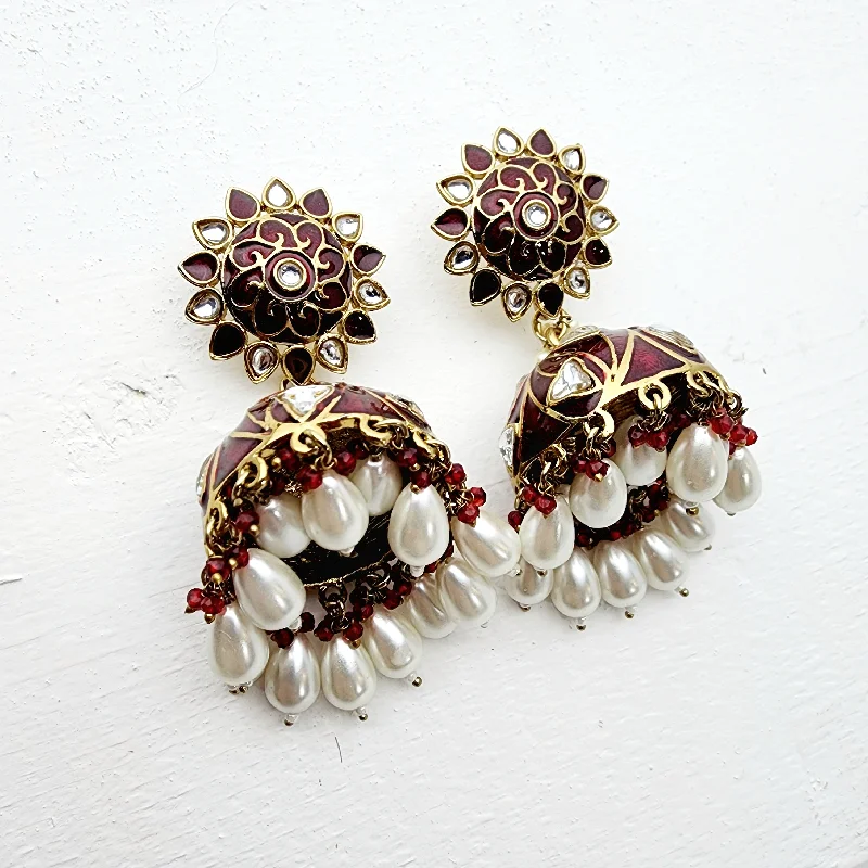 round earrings for women-Liza Earrings