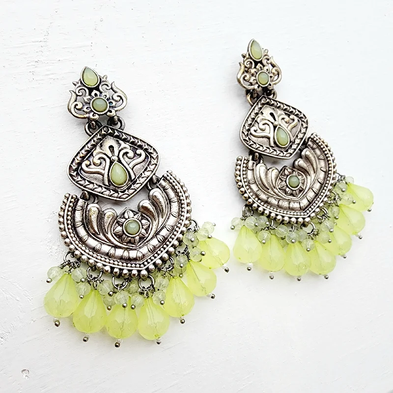 sterling silver earrings for women-Lima Earrings