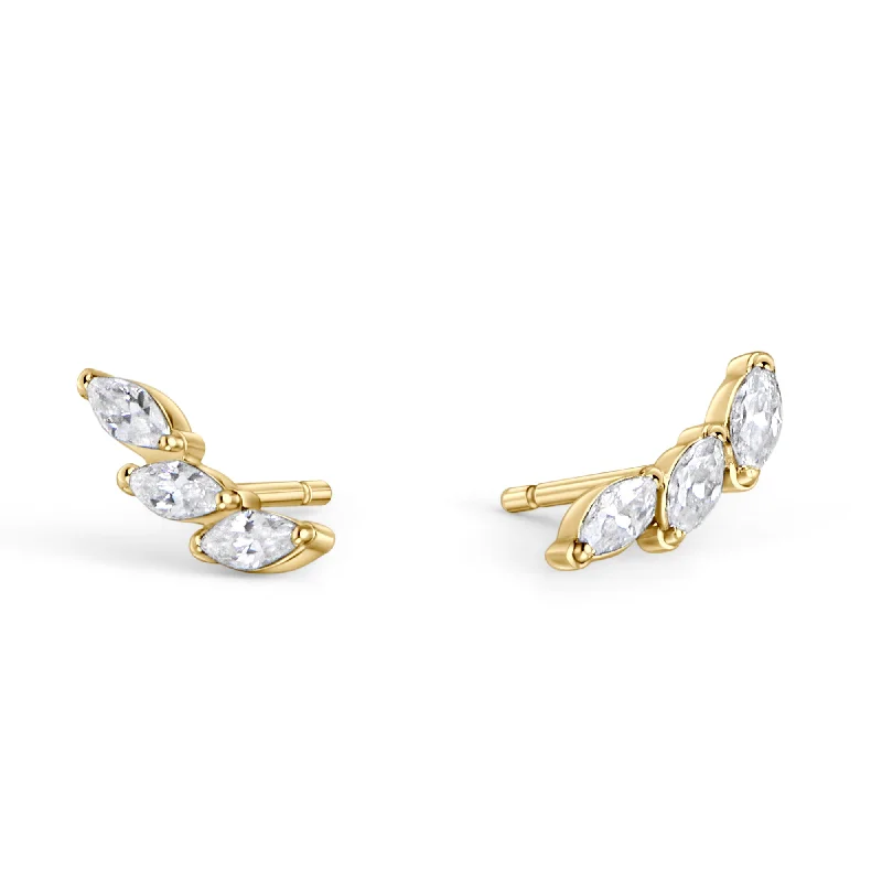 luxury earrings for women-Angelo Stud Earrings