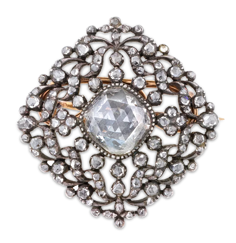 unique brooches for women-Fabergé Diamond Brooch, 5.35 carats