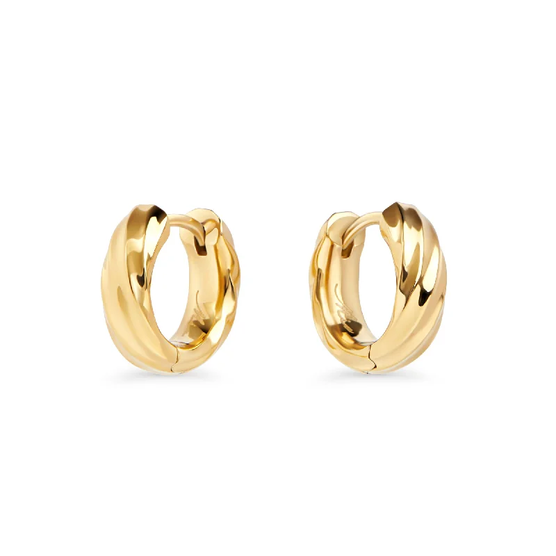 chandler earrings for women-Thora Huggie Earrings