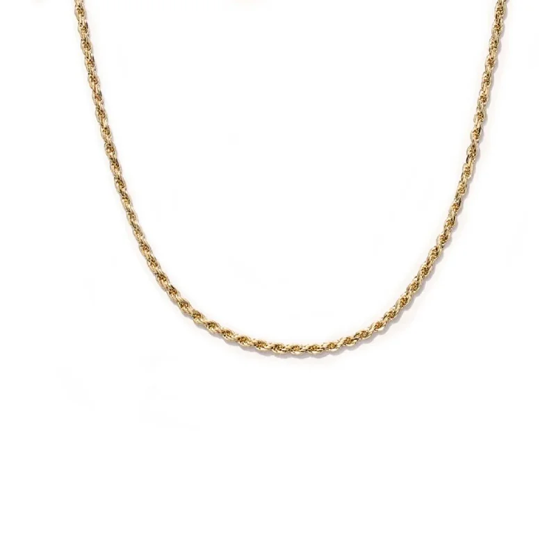 layered crystal necklaces for women-The Miramar Gold Fill Chain